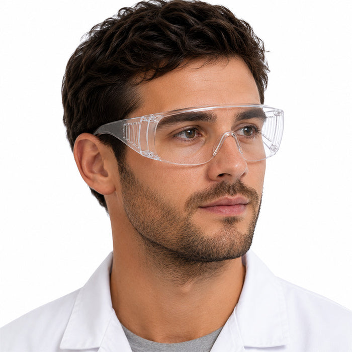 Lunettes de Protection Prothésiste Dentaire - Large Vision.