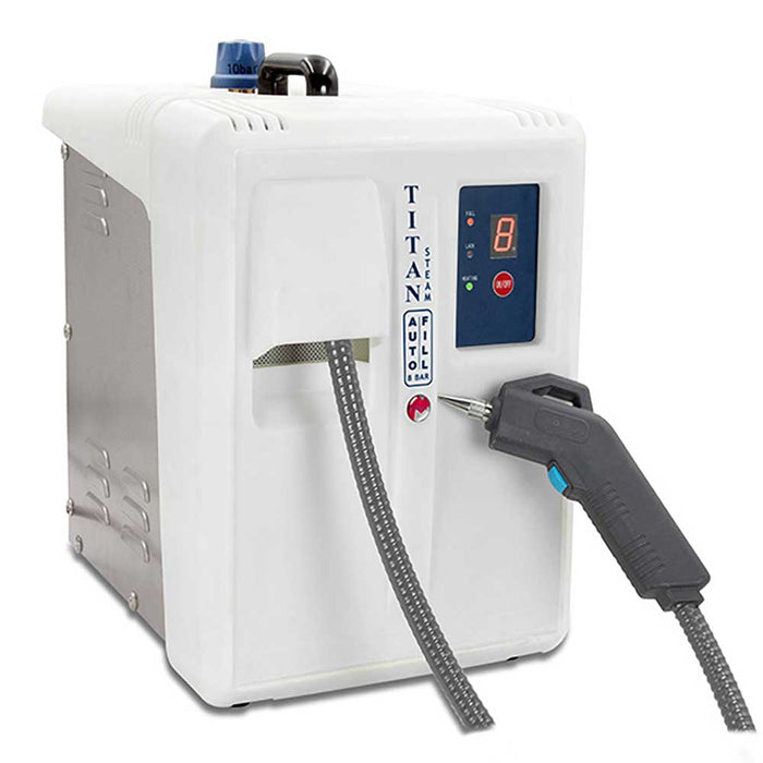 Machine Vapeur Titan Mestra 8 bars - 2 Réservoirs Eau - Massilia Dental - Fournitures Matériel Cabinet Dentaire