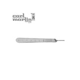 Manche Scalpel Plat Carl Martin Acier Haut de Gamme 1 U - Massilia Dental - Fournitures Matériel Cabinet Dentaire