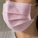 Masques chirurgicaux 3 couches Euronda Monoart - Rose