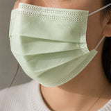 Masques chirurgicaux 3 couches Euronda Monoart - Vert