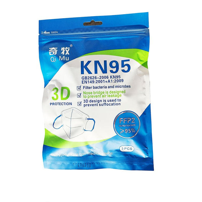 Masque FFP2 KN95 Protection 3D - Filtration Sans Valve