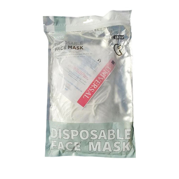 Masque FFP2 KN95 S Haute Protection Filtration 95% 15 Pièces
