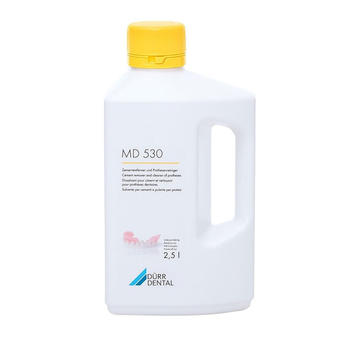 MD530 Liquide Ultrasons Nettoyant Prothèse - Emploi Becher. - Massilia Dental - Fournitures Matériel Cabinet Dentaire