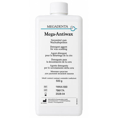 Mega-Antiwax solvant à cire Megadenta pour ébouillantage propre flacon 500 g