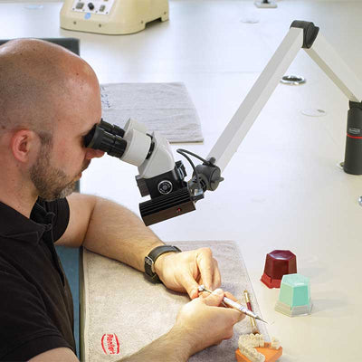 Mobiloskop S – microscope laboratoire dentaire Renfert