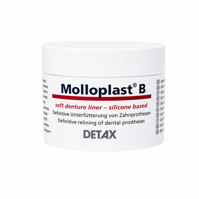 Molloplast silicone rebasage souple à cuire 45 g