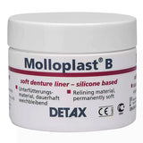 alt="Molloplast B Detax silicone rebasage souple à cuire. Cuisson moufle. - Massilia Dental"