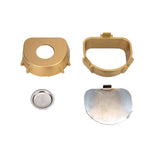 Moufle Laiton 2 Parties Serrage 3 Ecrous - Forme Ovale - Massilia Dental - Fournitures Matériel Cabinet Dentaire