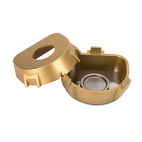 Moufle Laiton 2 Parties Serrage 3 Ecrous - Forme Ovale - Massilia Dental - Fournitures Matériel Cabinet Dentaire