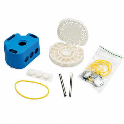 Moufle plastique cuisson résine avec gélatine complet