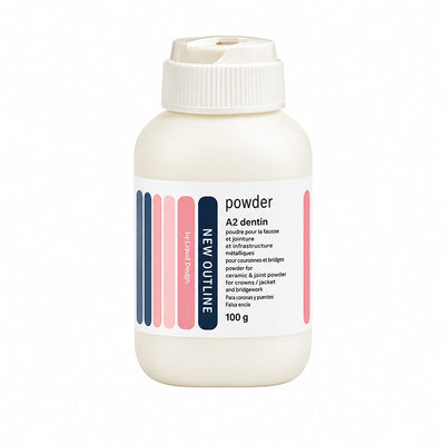 Anaxdent New Outline résine provisoire longue durée couronne et bridge poudre 100 g