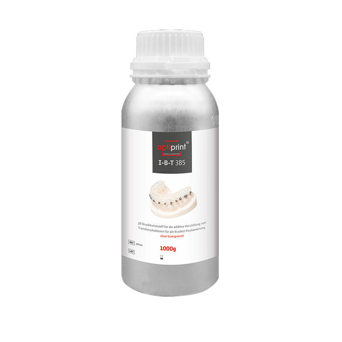 Optiprint IBT 385 résine impression de guides ortho