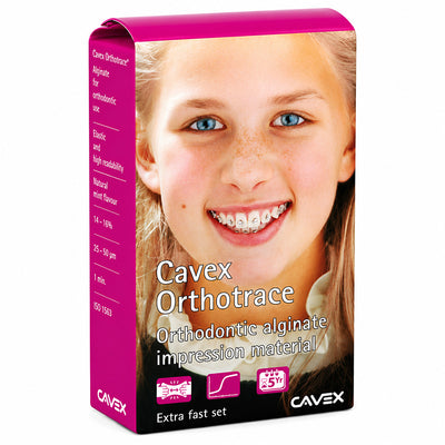 Cavex alginate orthodontie - Prise rapide arôme fruit rouge