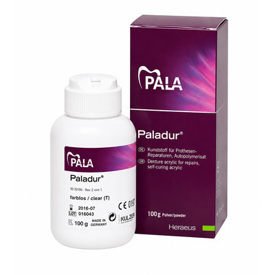 Paladur monomère résine à froid prothèses adjointes.