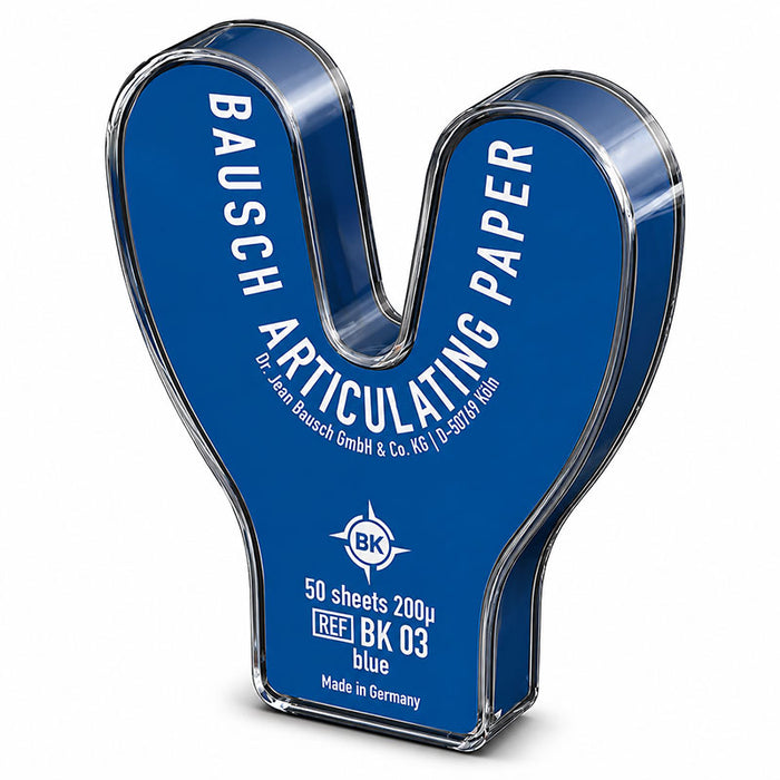 BK 03 Papier articuler arcade bleu 200 microns Bausch