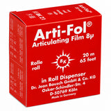 BK21 Arti-Fol 8µ Bausch papier à articuler rouge vue de la boite