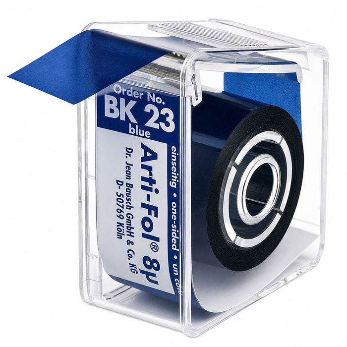 BK1023 Arti-Fol Bausch papier à articuler 8µ bleu 1 face rouleau 20 m 22 mm