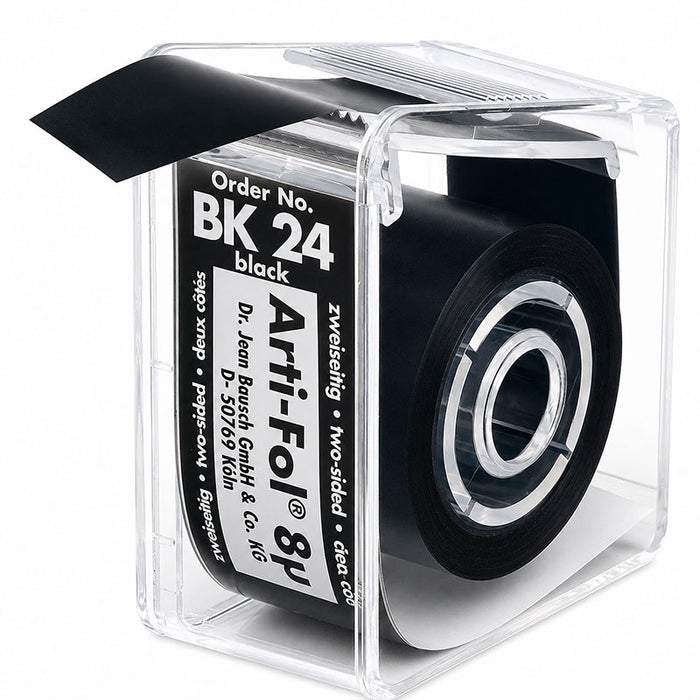 BK24 Arti-Fol Bausch papier à articuler 8 microns noir 2 faces