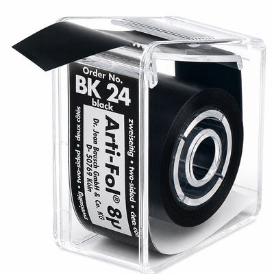 BK24 Arti-Fol Bausch papier à articuler 8 microns noir 2 faces