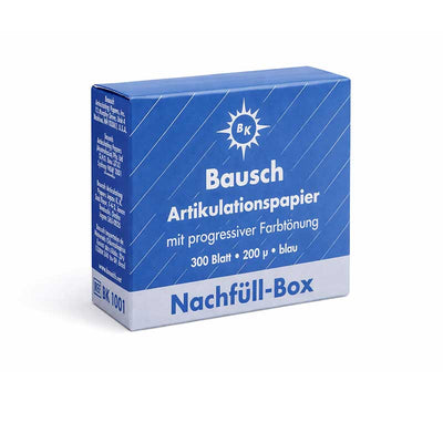 BK 1001 Articulating Paper Blue 200 µ Bausch - 300 Sheets.