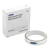 Hanel Papier Articuler Droit Bleu 40 µ Renfort Schimstock. - Massilia Dental - Fournitures Matériel Cabinet Dentaire