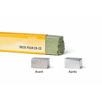 Pasta de pulido verde para CrCo / NiCr Protechno — Barra 450 g