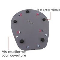 Pédale Air Comprimé Marche - Arrêt au Pied - 180°. - Massilia Dental - Fournitures Matériel Cabinet Dentaire