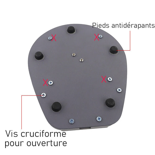 Pédale Air Comprimé Marche - Arrêt au Pied - 180°. - Massilia Dental - Fournitures Matériel Cabinet Dentaire