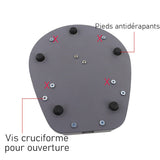 Pédale Air Comprimé Marche - Arrêt au Pied - 180°. - Massilia Dental - Fournitures Matériel Cabinet Dentaire