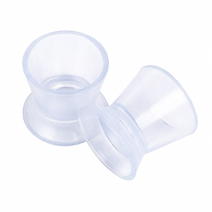Petit godet silicone 15 ml x 2 pièces - pied ventouse