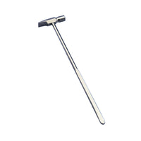 alt=Petit marteau de laboratoire en aacier inox - manche plat longueur 162 mm - Massilia Dental