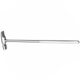 Petit marteau de laboratoire en aacier inox - manche plat
