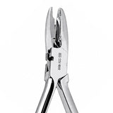 Pince Waldsach pliage crochets orthodontie ou adjointe vue tête