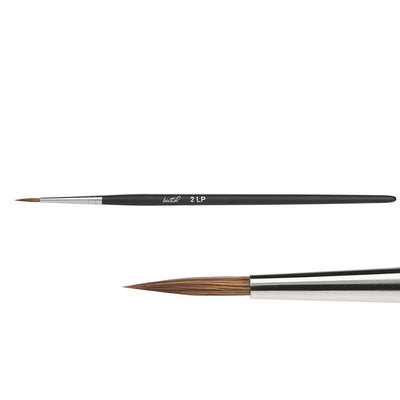 Pinceau Céramique N° 0 M - Initial GC - Poils Naturels - Massilia Dental - Fournitures Matériel Cabinet Dentaire