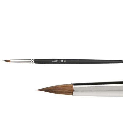 Pinceau Céramique N° 06 M Initial GC Poils Martre Kolinsky - Massilia Dental - Fournitures Matériel Cabinet Dentaire