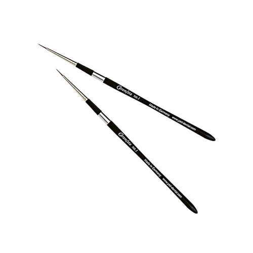 Pinceaux Céramique N° 1 x 2 Caramista - Yeti - Massilia Dental - Fournitures Matériel Cabinet Dentaire