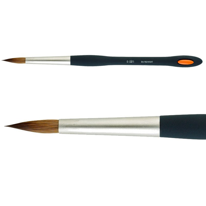 Pinceau Lay - art Style N° 8 Slim Poils Naturels Renfert - Massilia Dental - Fournitures Matériel Cabinet Dentaire