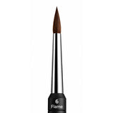 Pinceau céramique Lay:art Evo taille N°6  flame Renfert vue pinceau tête