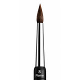 Pinceau céramique Lay:art Evo taille N°8 Flame Renfert vue entière