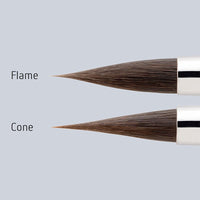 Pinceau Céramique Lay:art Evo Taille N°8 Flame - Renfert - Massilia Dental - Fournitures Matériel Cabinet Dentaire