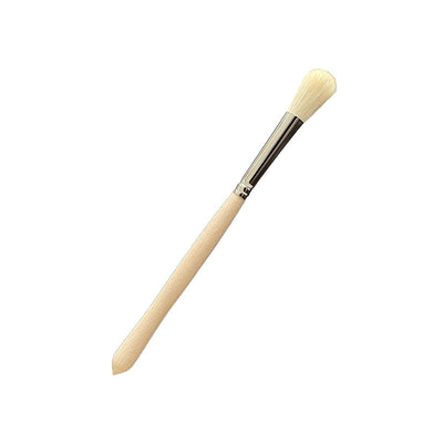 Pinceau brosse poils poney pour  nettoyage cire ou céramique