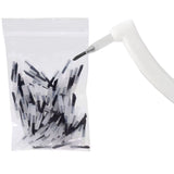 Pinceaux à Usage Unique Jetables + Manche - Sachet 100 pièces - Massilia Dental - Fournitures Matériel Cabinet Dentaire