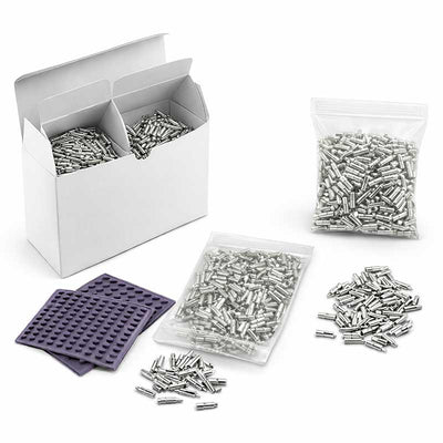 Bi-Pin métal Mestra court longueur 13 mm tête standard