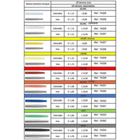 Pivots cylindro-coniques calcinables Endo - click - tableau forme