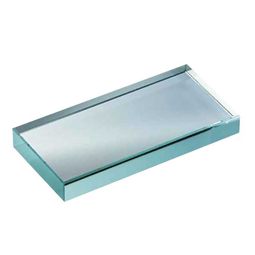 Plaque Verre Becht Epaisse et Lisse - Bords Biseautés - Massilia Dental - Fournitures Matériel Cabinet Dentaire