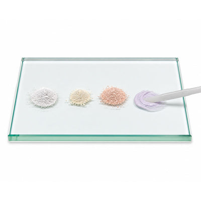 Plaque de verre lisse D.L.G pour céramique dentaire et colorants laboratoire
