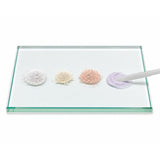 Placa de vidrio lisa D.L.G para cerámica dental y colorantes de laboratorio