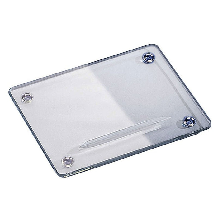 Plaque Verre Mélange Céramique Rainure Pour Liquide. - Massilia Dental - Fournitures Matériel Cabinet Dentaire