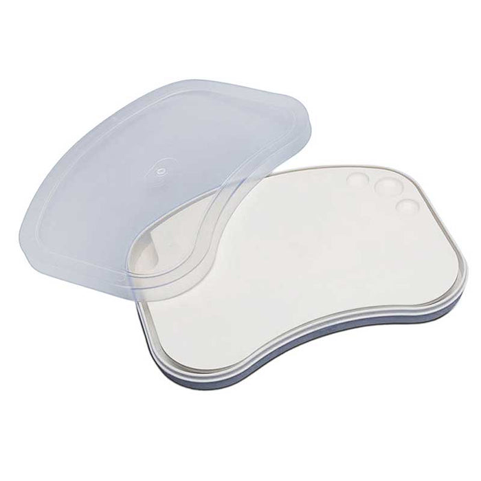 Grande Plaque Humide Céramique Couvercle Alvéole Liquide. - Massilia Dental - Fournitures Matériel Cabinet Dentaire